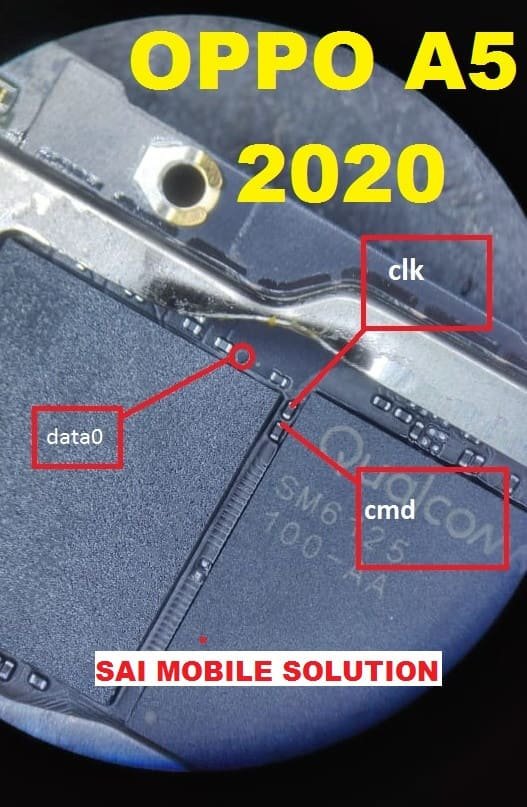 Oppo A5 2020 ISP Point